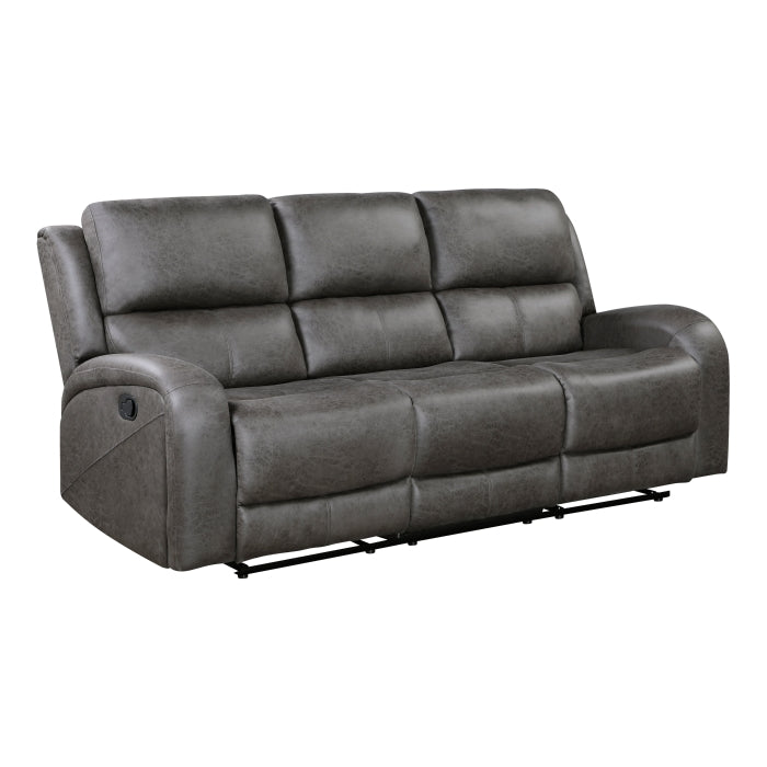9601GY*2 2pc Set: Sofa, Love - 9601GY*2
