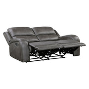 9601GY*2 2pc Set: Sofa, Love - 9601GY*2