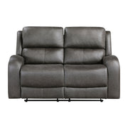 9601GY-2 Double Reclining Love Seat - 9601GY-2
