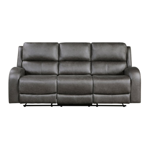 9601GY-3 Double Reclining Sofa - 9601GY-3