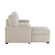 9605BE*2LCRL (2)2-Piece Sectional with Left Chaise and  Drop-Down Cup holders, Storage Pouch, Pull-out Bed and Hidden Storage - 9605BE*2LCRL
