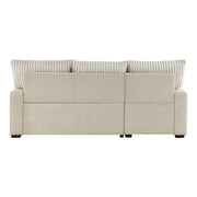 9605BE*2LCRL (2)2-Piece Sectional with Left Chaise and  Drop-Down Cup holders, Storage Pouch, Pull-out Bed and Hidden Storage - 9605BE*2LCRL