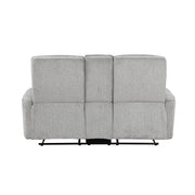 9610GY*2 2pc Set: Sofa, Love - 9610GY*2