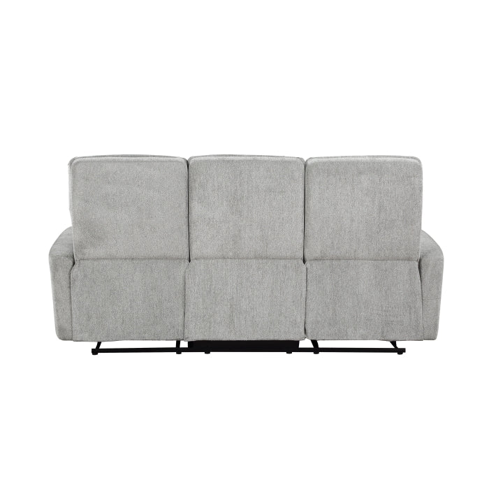 9610GY-3 Double Reclining Sofa - 9610GY-3