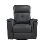 9620BLK-1 Swivel Glider Reclining Chair - 9620BLK-1