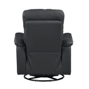 9620BLK-1 Swivel Glider Reclining Chair - 9620BLK-1
