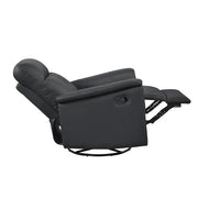 9620BLK-1 Swivel Glider Reclining Chair - 9620BLK-1