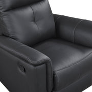 9620BLK-1 Swivel Glider Reclining Chair - 9620BLK-1