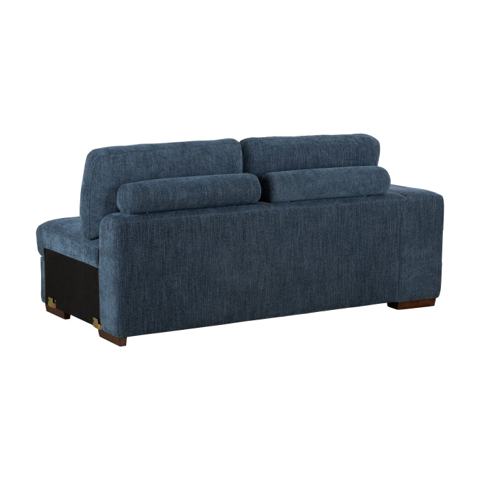 9624BU*22LRC 2-Piece Sectional with Right Chaise and Pull-out Bed - 9624BU*22LRC