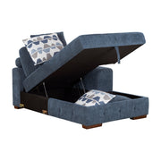 9624BU*22LRC 2-Piece Sectional with Right Chaise and Pull-out Bed - 9624BU*22LRC