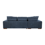 9624BU*2LC2R 2-Piece Sectional with Left Chaise and Pull-out Bed - 9624BU*2LC2R