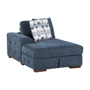 9624BU*2LC2R 2-Piece Sectional with Left Chaise and Pull-out Bed - 9624BU*2LC2R