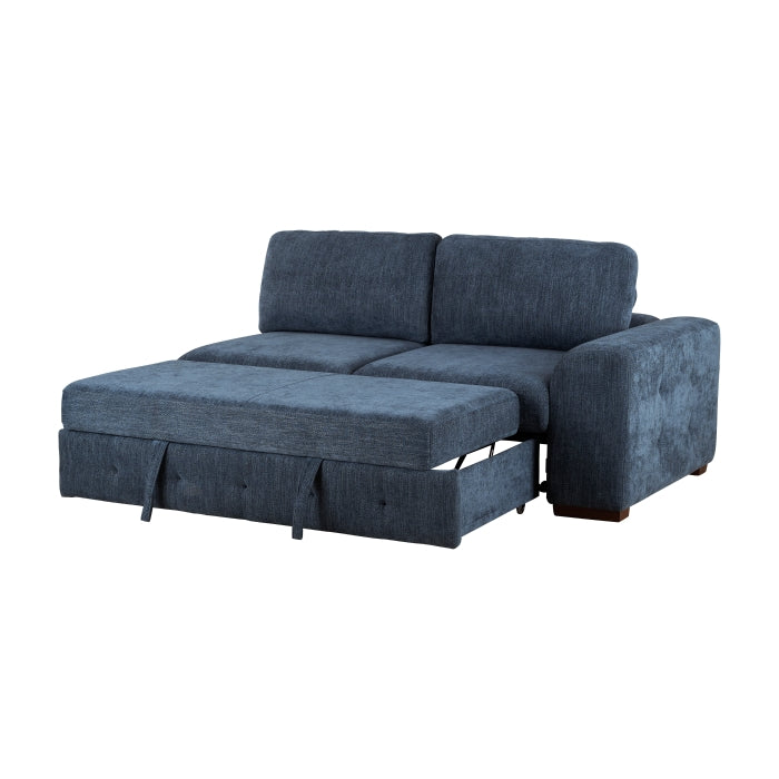 9624BU*2LC2R 2-Piece Sectional with Left Chaise and Pull-out Bed - 9624BU*2LC2R