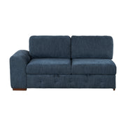 9624BU*42L1ACRC (4)4-Piece Sectional with Right Chaise and Pull-out Bed - 9624BU*42L1ACRC