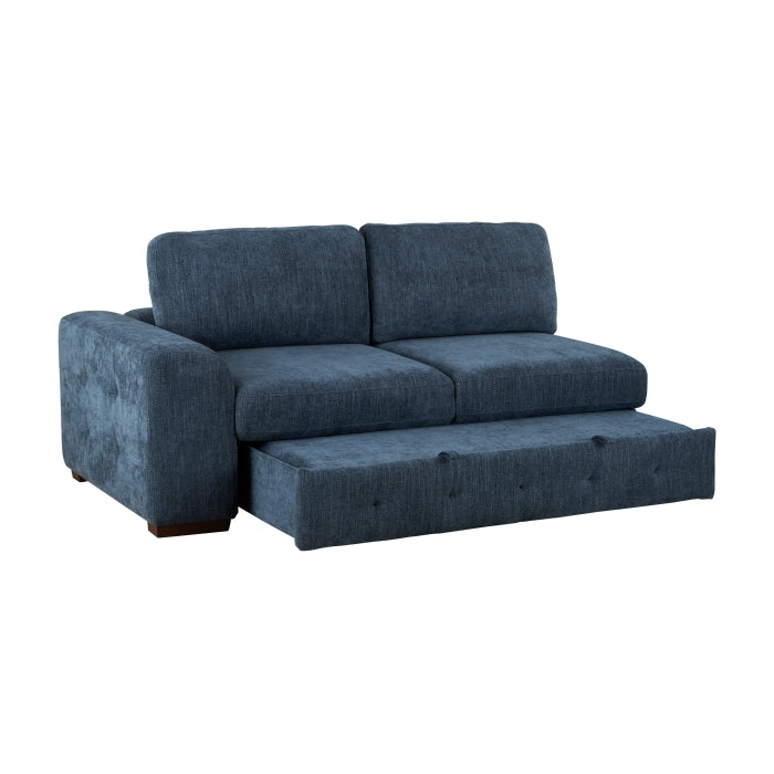 9624BU*42L1ACRC (4)4-Piece Sectional with Right Chaise and Pull-out Bed - 9624BU*42L1ACRC