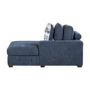 9624BU*42L1ACRC (4)4-Piece Sectional with Right Chaise and Pull-out Bed - 9624BU*42L1ACRC