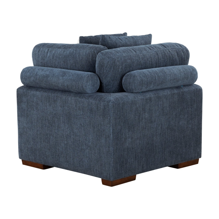 9624BU*62L1ACRCOT (6)6-Piece Sectional with Right Chaise, Pull-out Bed and Ottoman - 9624BU*62L1ACRCOT