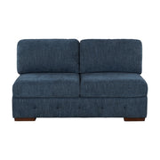 9624BU*62L1ACRCOT (6)6-Piece Sectional with Right Chaise, Pull-out Bed and Ottoman - 9624BU*62L1ACRCOT