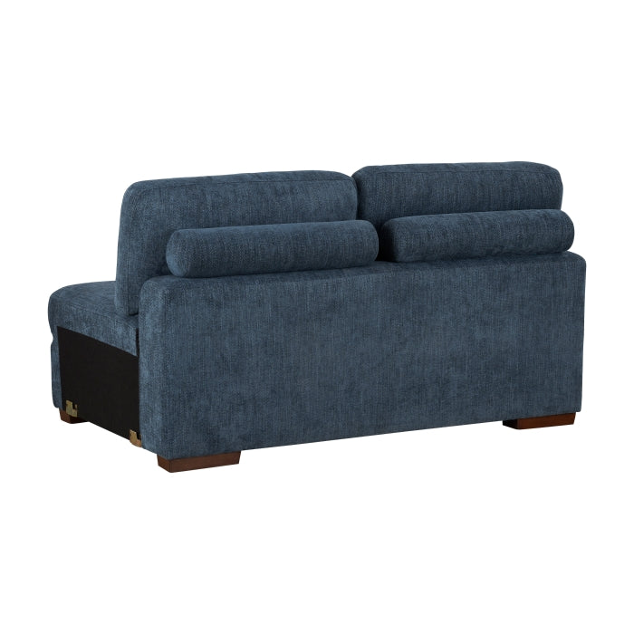 9624BU*62L1ACRCOT (6)6-Piece Sectional with Right Chaise, Pull-out Bed and Ottoman - 9624BU*62L1ACRCOT
