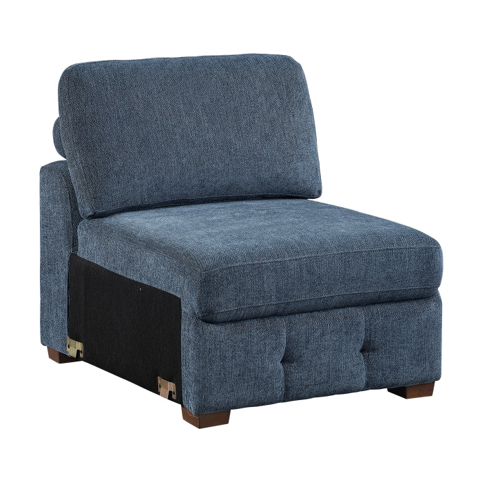 9624BU-AC Armless Chair - 9624BU-AC