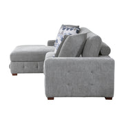 9624GY*2LC2R 2-Piece Sectional with Left Chaise and Pull-out Bed - 9624GY*2LC2R