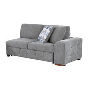9624GY*42RLC 4-Piece Sectional with Left Chaise and Pull-out Bed - 9624GY*42RLC
