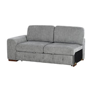 9624GY*52L1ACRC (5)5-Piece Sectional with Right Chaise and Pull-out Bed - 9624GY*52L1ACRC