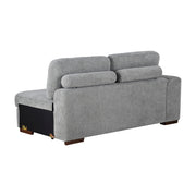 9624GY*52L1ACRC (5)5-Piece Sectional with Right Chaise and Pull-out Bed - 9624GY*52L1ACRC