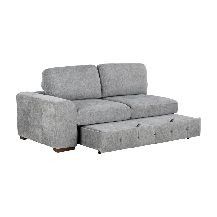 9624GY*52L1ACRC (5)5-Piece Sectional with Right Chaise and Pull-out Bed - 9624GY*52L1ACRC