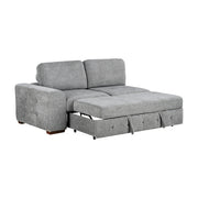 9624GY*52L1ACRC (5)5-Piece Sectional with Right Chaise and Pull-out Bed - 9624GY*52L1ACRC