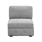9624GY*52L1ACRC (5)5-Piece Sectional with Right Chaise and Pull-out Bed - 9624GY*52L1ACRC