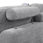 9624GY*52L1ACRC (5)5-Piece Sectional with Right Chaise and Pull-out Bed - 9624GY*52L1ACRC