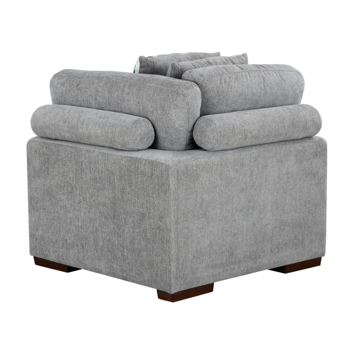 9624GY*52L1ACRC (5)5-Piece Sectional with Right Chaise and Pull-out Bed - 9624GY*52L1ACRC