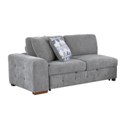 9624GY*52L1ACRC (5)5-Piece Sectional with Right Chaise and Pull-out Bed - 9624GY*52L1ACRC