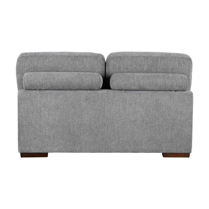 9624GY*5LC2R 5-Piece Sectional with Left Chaise, Pull-out Bed and Ottoman - 9624GY*5LC2R