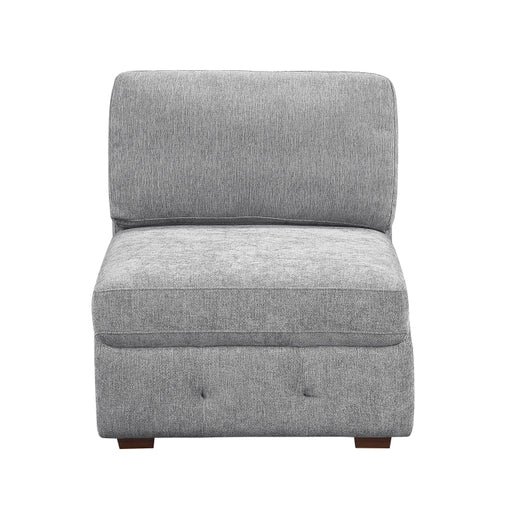 9624GY-AC Armless Chair - 9624GY-AC