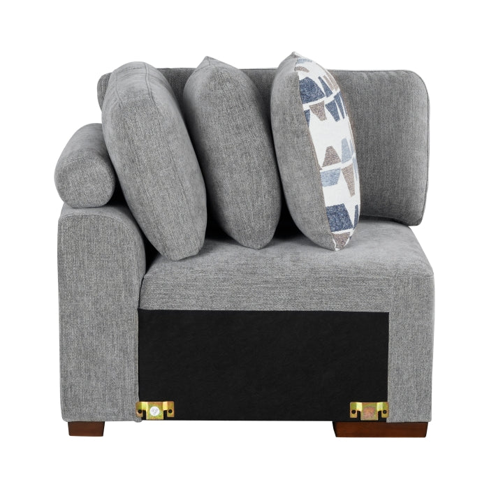 9624GY-CR Corner Seater - 9624GY-CR