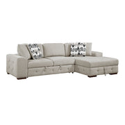 9624TP*22LRC 2-Piece Sectional with Right Chaise and Pull-out Bed - 9624TP*22LRC