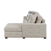 9624TP*22LRC 2-Piece Sectional with Right Chaise and Pull-out Bed - 9624TP*22LRC