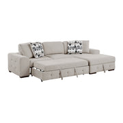 9624TP*22LRC 2-Piece Sectional with Right Chaise and Pull-out Bed - 9624TP*22LRC