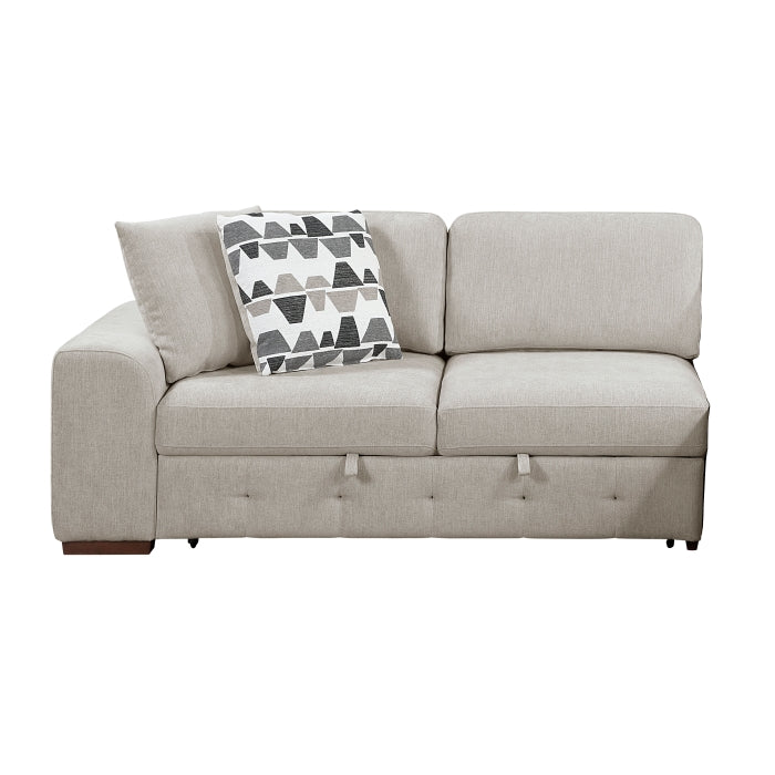 9624TP*22LRC 2-Piece Sectional with Right Chaise and Pull-out Bed - 9624TP*22LRC