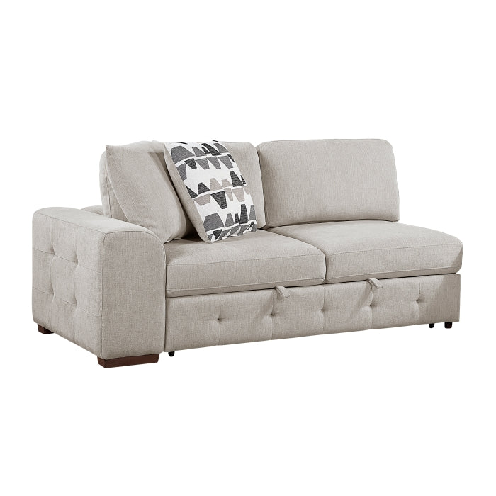 9624TP*22LRC 2-Piece Sectional with Right Chaise and Pull-out Bed - 9624TP*22LRC