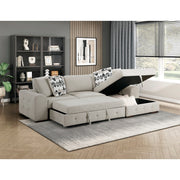9624TP*22LRC 2-Piece Sectional with Right Chaise and Pull-out Bed - 9624TP*22LRC