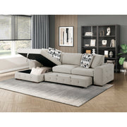 9624TP*2LC2R 2-Piece Sectional with Left Chaise and Pull-out Bed - 9624TP*2LC2R