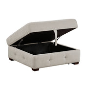 9624TP*3LC2R 3-Piece Sectional with Left Chaise, Pull-out Bed and Ottoman - 9624TP*3LC2R