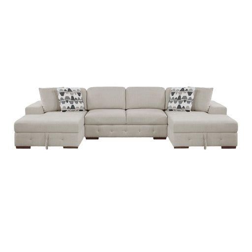 9624TP*3LCRC (3)3-Piece Sectional with Left and Right Chaise - 9624TP*3LCRC