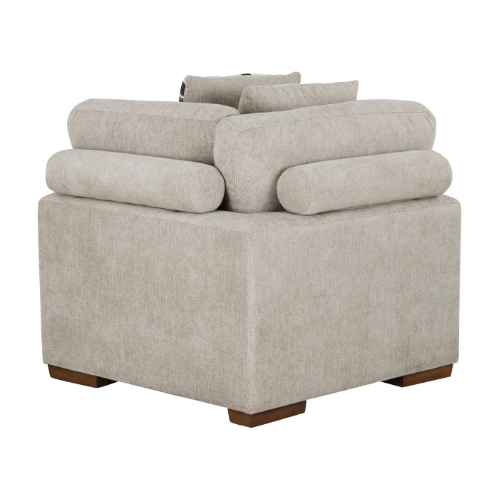 9624TP*42LRC 4-Piece Sectional with Right Chaise and Pull-out Bed - 9624TP*42LRC