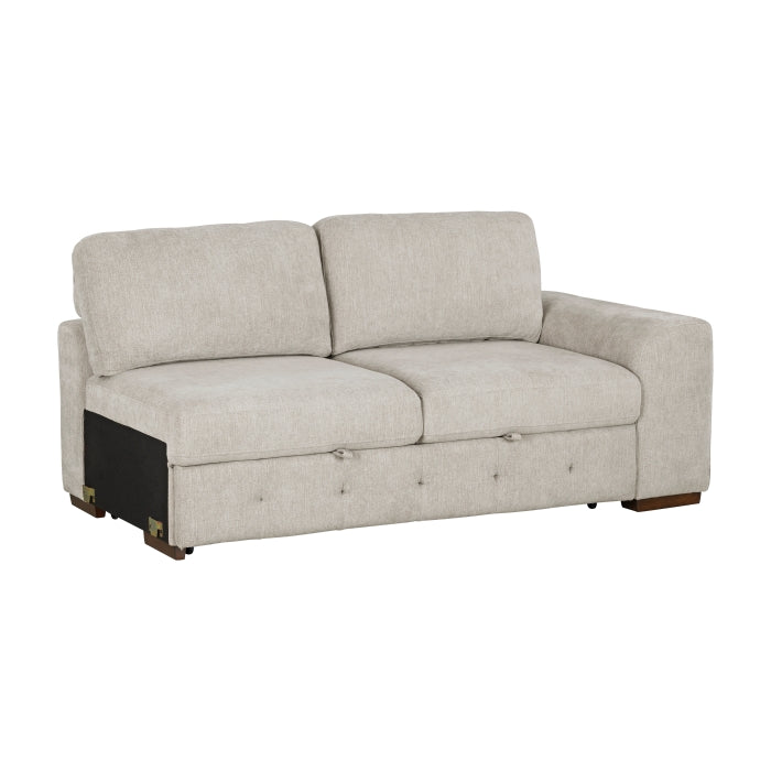 9624TP*42RLC 4-Piece Sectional with Left Chaise and Pull-out Bed - 9624TP*42RLC
