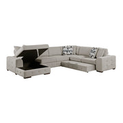 9624TP*42RLC 4-Piece Sectional with Left Chaise and Pull-out Bed - 9624TP*42RLC