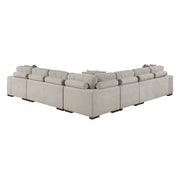 9624TP*52L1ACRC (5)5-Piece Sectional with Right Chaise and Pull-out Bed - 9624TP*52L1ACRC